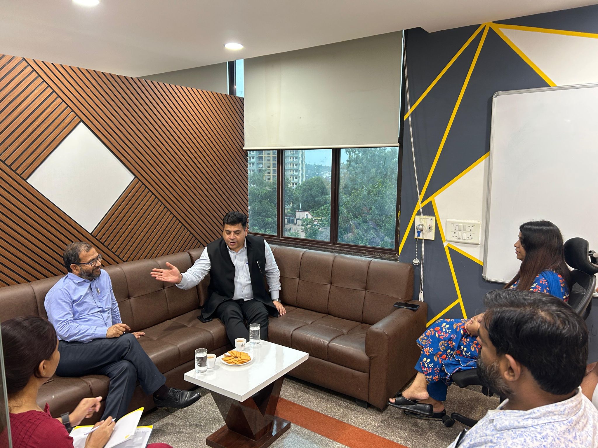 Welcome Sri Anand Shekhar, Additional Mission Director, NITI Aayog, to the ACIC IIT (ISM) Foundation