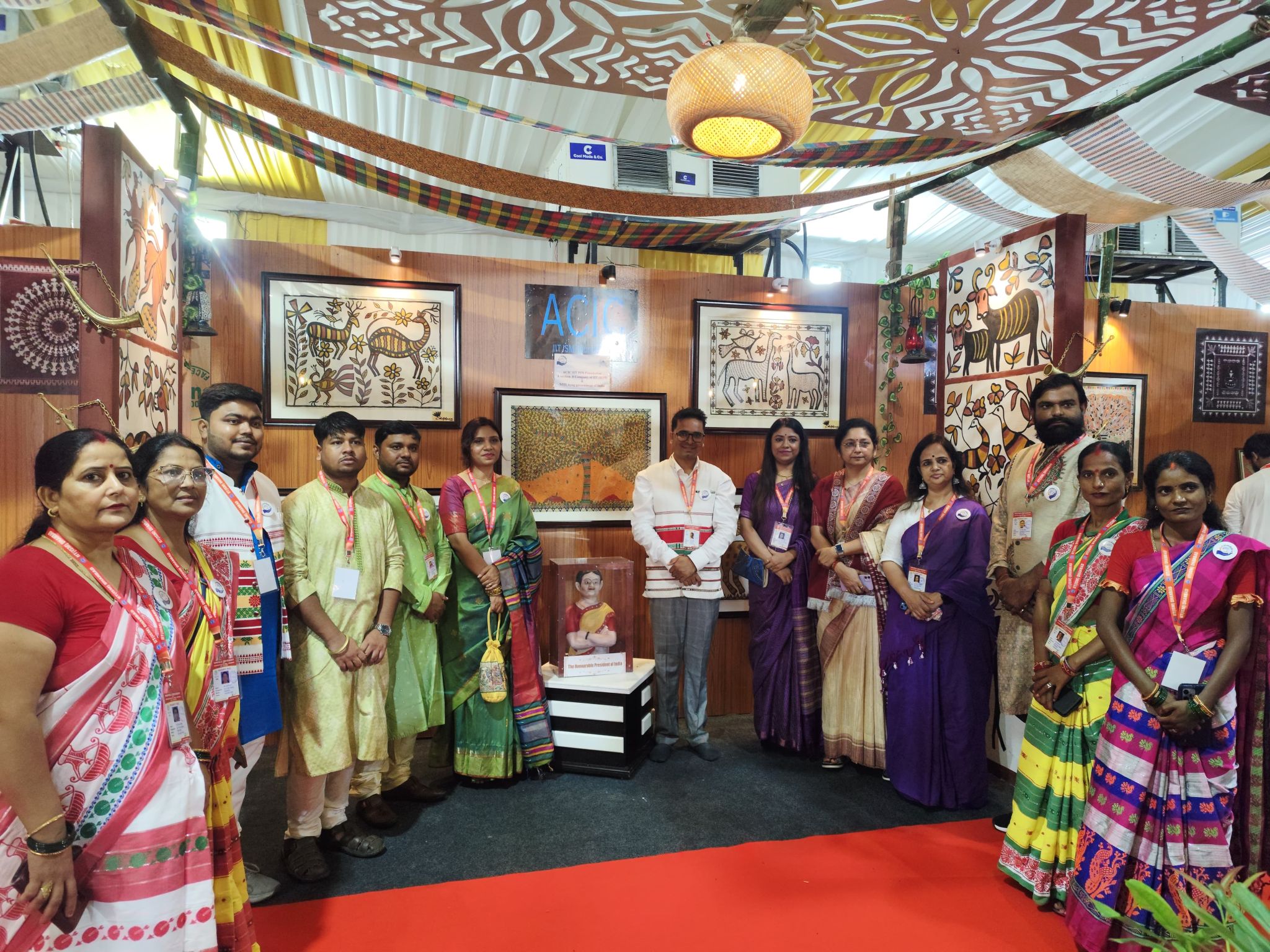 Presence of the Hon’ble President of India, Smt. Droupadi Murmu!!!!