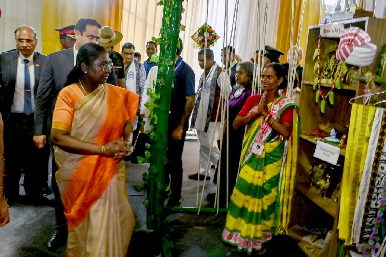 Presence of the Hon’ble President of India, Smt. Droupadi Murmu!!!!
