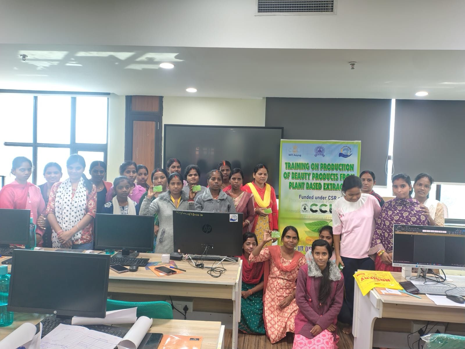Hands-on training on packaging and Labelling class taken by Rajiv Sharma