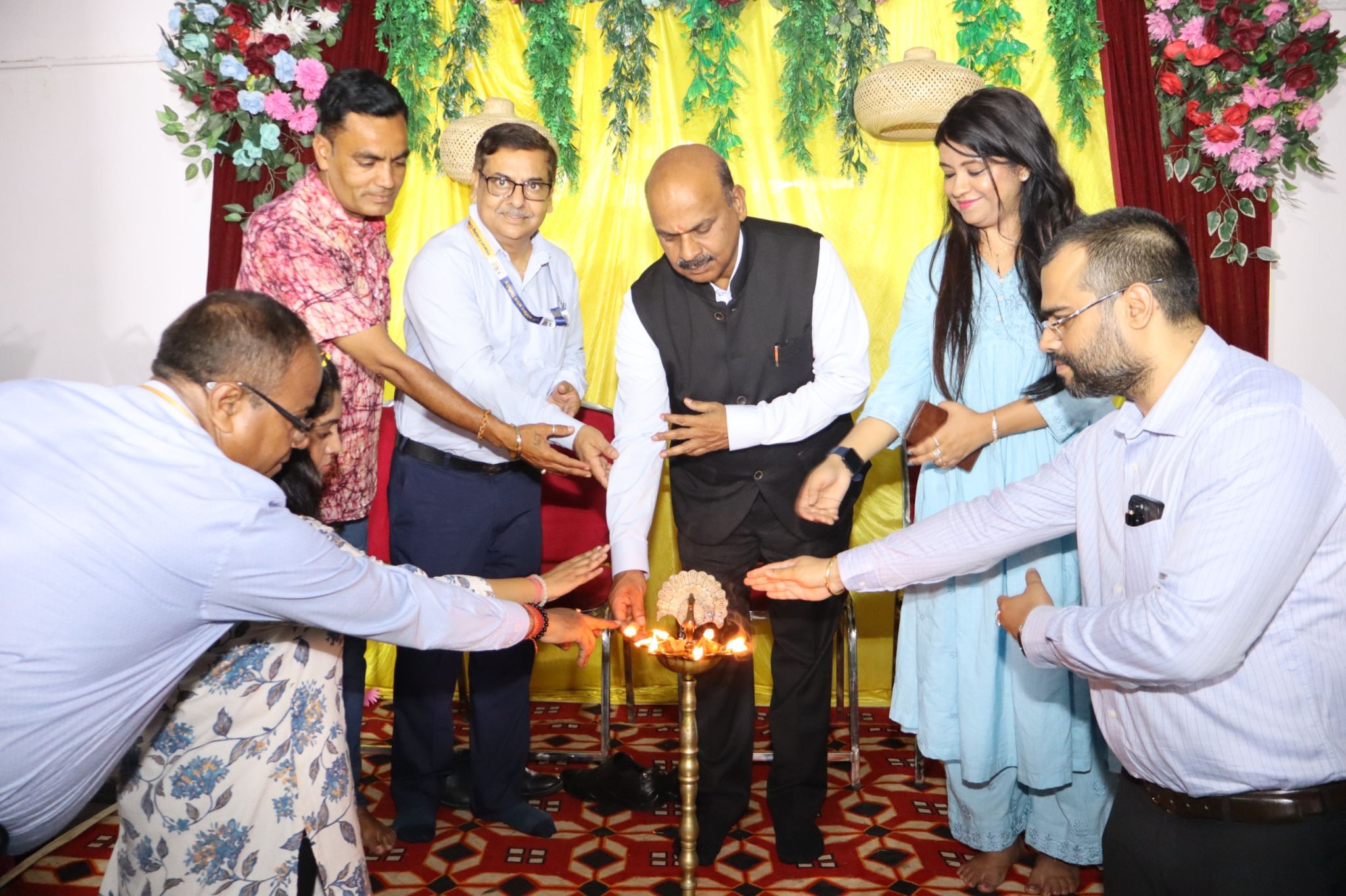 Inauguration Ceremony of the Skill Development Project on Bamboo Handicrafts at Bhuli, Dhanbad