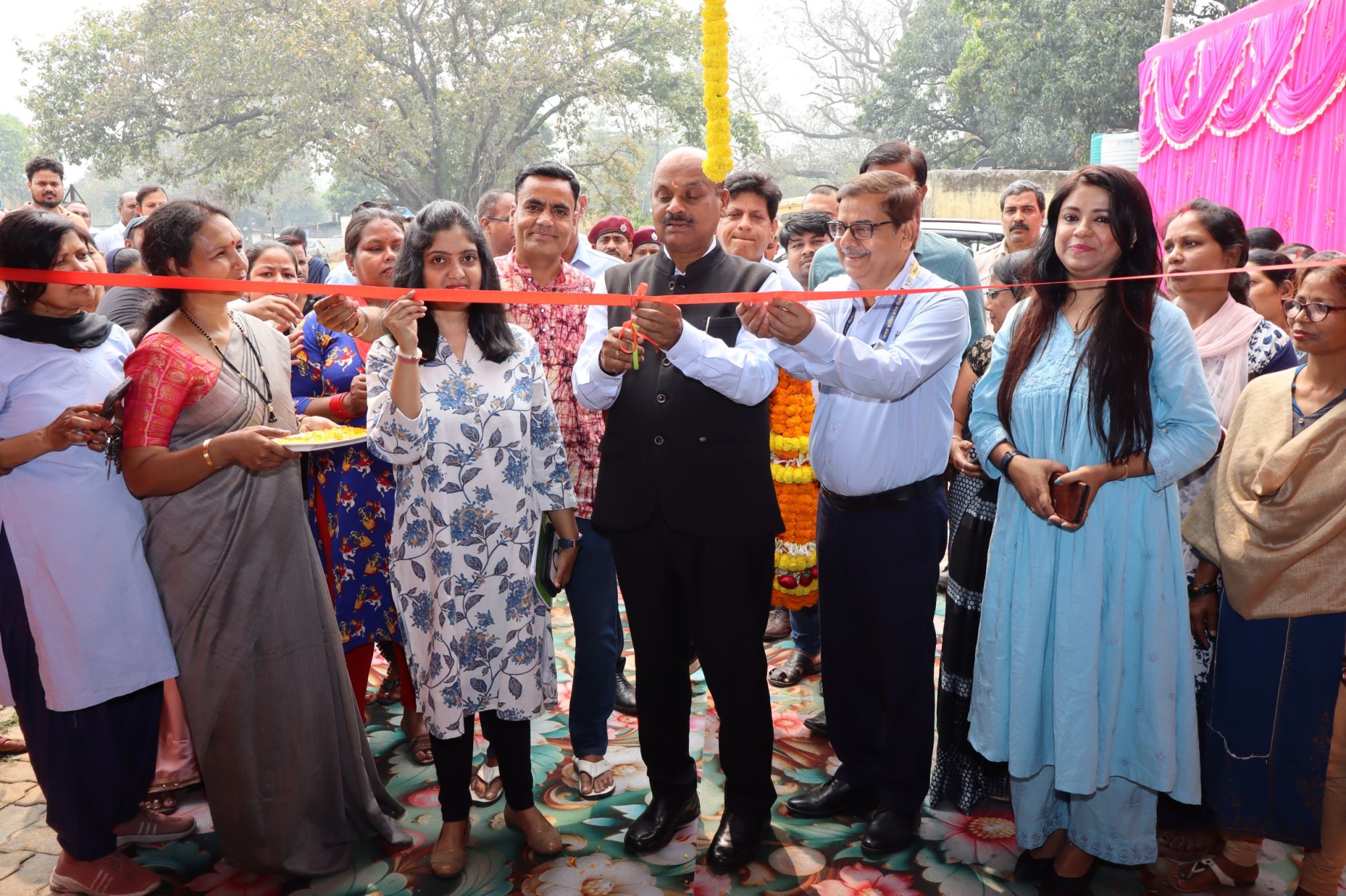 Inauguration Ceremony of the Skill Development Project on Bamboo Handicrafts at Bhuli, Dhanbad