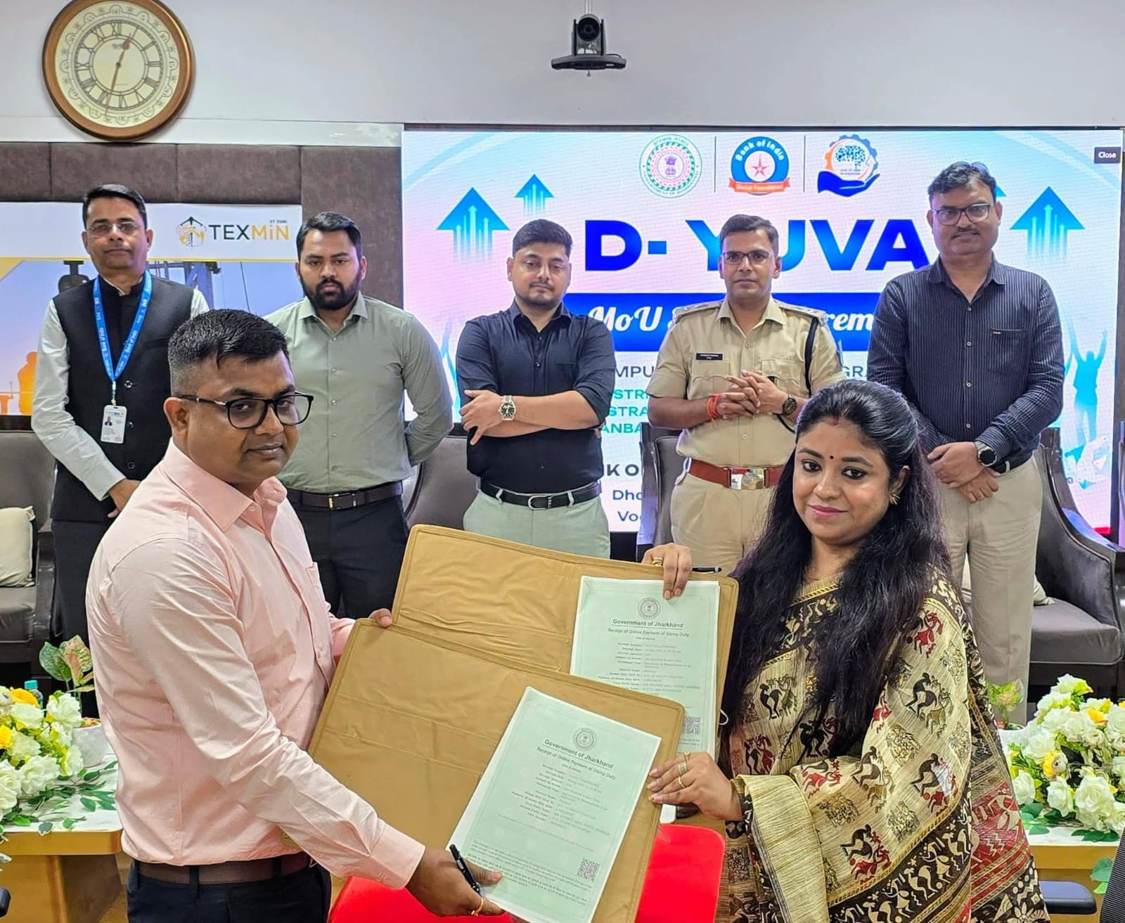 The Memorandum of Understanding (MoU) between the District Skill Officer, Dhanbad and ACIC IIT (ISM) Foundation marks the launch of D-YUVA (Dhanbad Youth Upgradation through Vocational & Advanced Digital Skills).